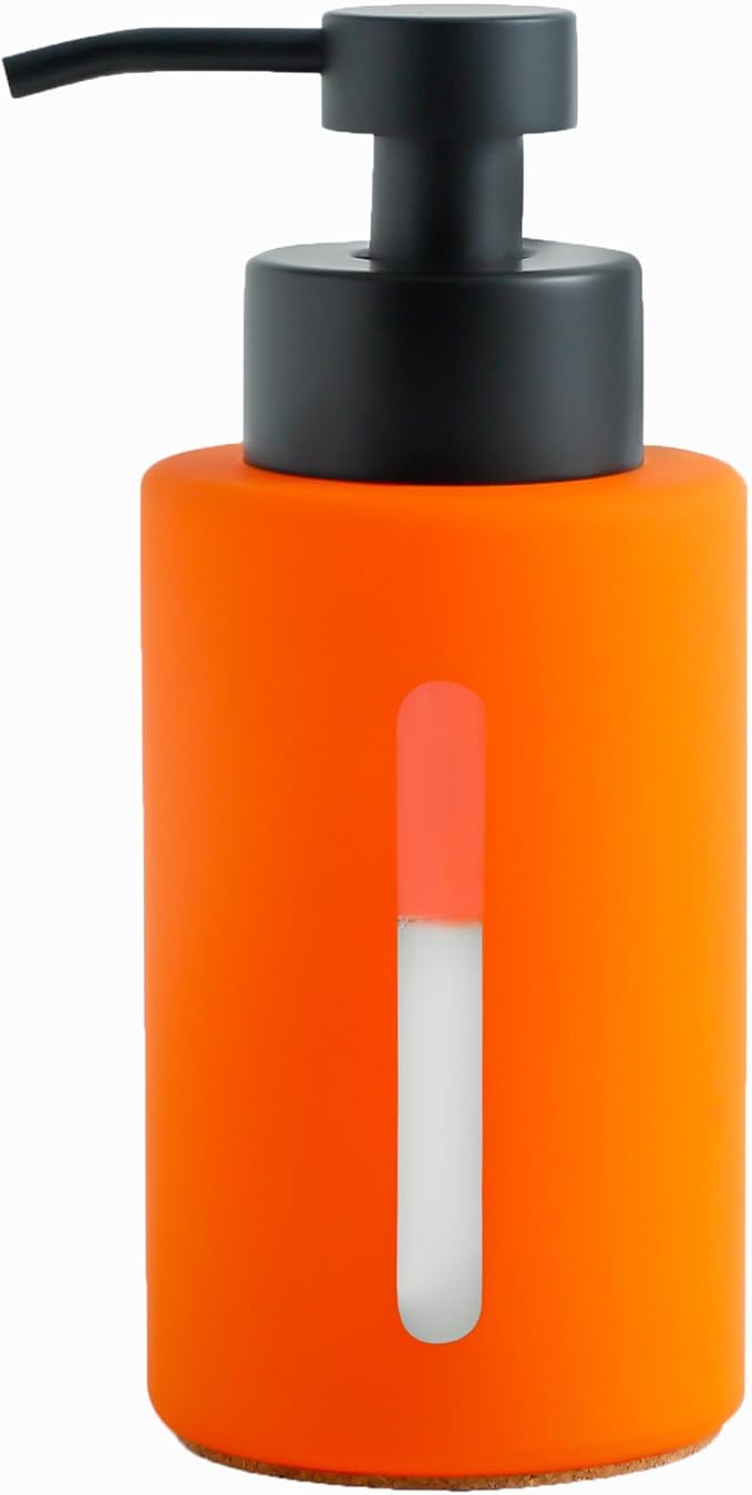 Enra Fall Glass Soap Dispenser by Enra