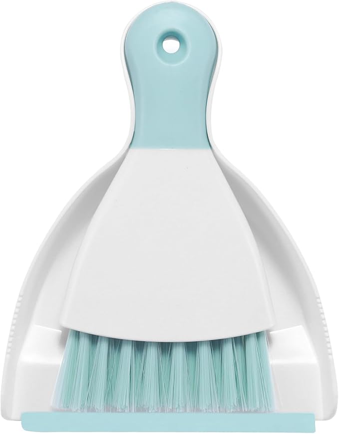 NACENA Mini Dustpan and Brush Set, Small Broom and Dustpan Set Dust Pan and by NACENA