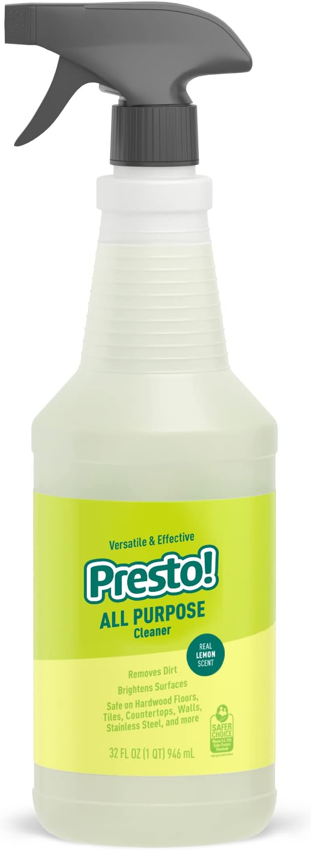 Amazon Brand – Presto! All Purpose Cleaner, Lemon Scent, 32 fl oz - Image 2