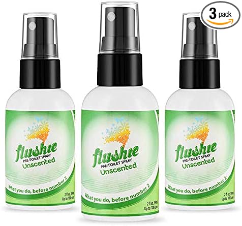 Flushie Pre-Toilet Spray for Poop Travel Size Toiletries Bathroom Spray for by FlushiePre-ToiletSpray