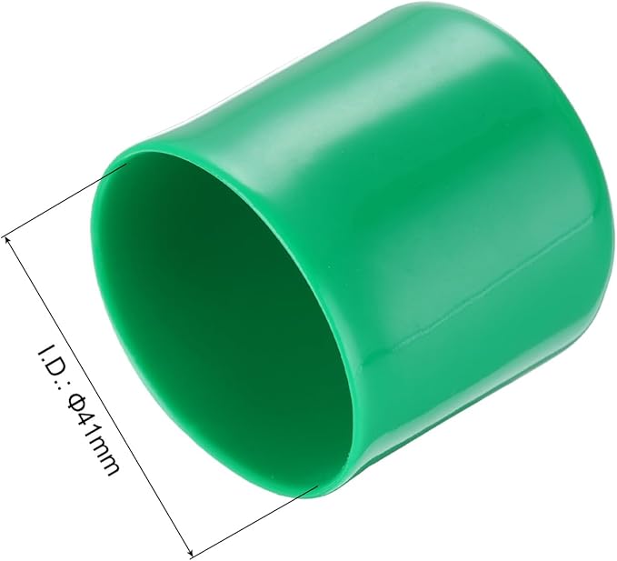 uxcell 20pcs Rubber End Caps 41mm ID Vinyl PVC Round Tube Bolt Cap Cover Screw - Image 3
