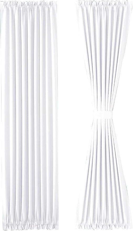 DWCN French Door Curtains – Rod Pocket Thermal Curtain - Image 7