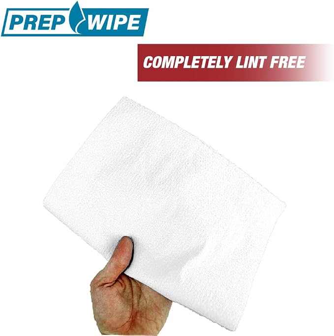 26029 Prep Wipe WHITE Lint Free Cleaning Towels Pack of 300 Sheets, Perforated - Image 3