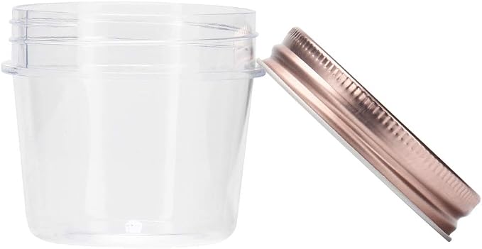 novelinks 4 oz Clear Plastic Jars - Image 3