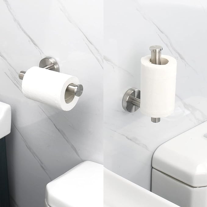 NearMoon Bathroom Toilet Paper Holder, Premium SUS304 Stainless Steel Rustproof - Image 3