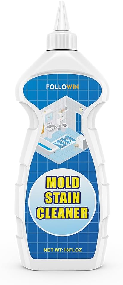 FOLLOWIN Mold and Mildew Bathroom Cleaner Gel 18oz, Household Stain Cleaner by FOLLOWIN