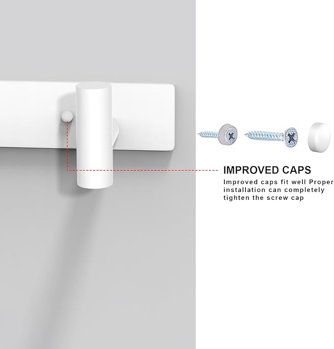 VAEHOLD Hat and Coat Wall Mount Rack - Image 5