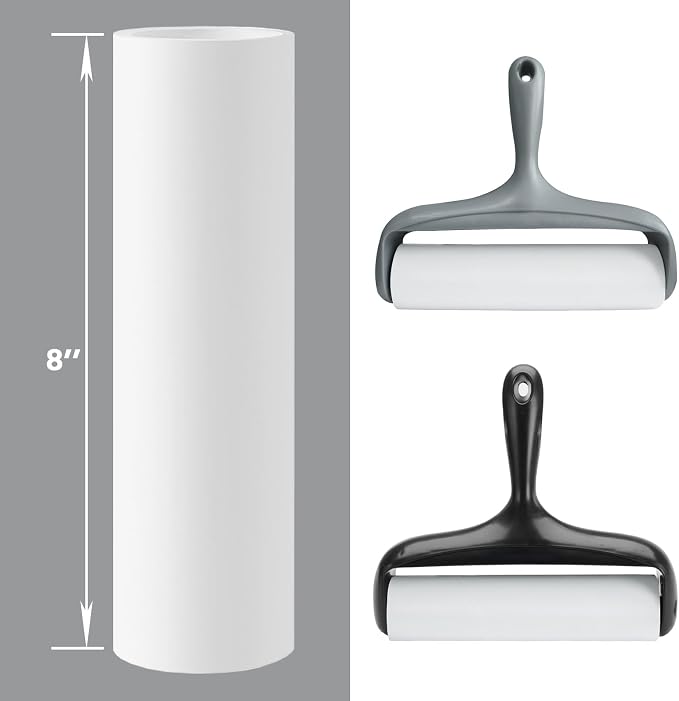 8 inch Large Surface Lint Roller Refills - Image 2