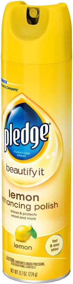 Pledge Multisurface Furniture Polish Spray, Works on Wood, and Leather - Image 2