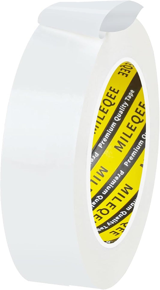Window Weather Stripping Door Seal Tape White, 1.18in x 164FT, Automotive by MILEQEE