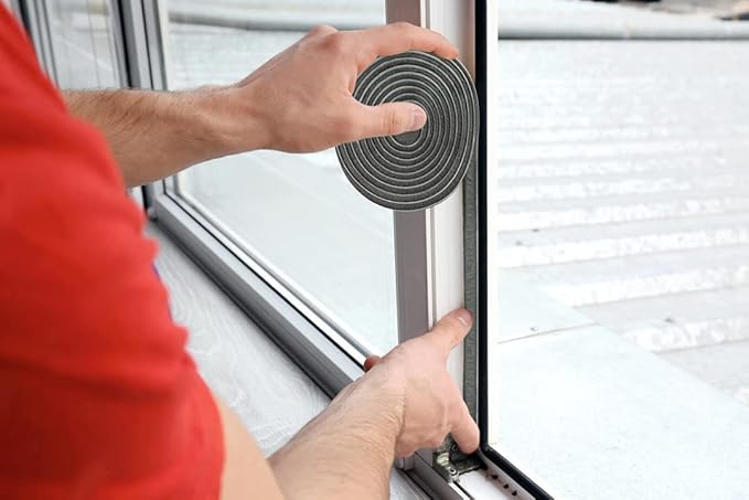 16.5FT Brush Weather Stripping, Neat Pile Self Adhesive Seal Strip - Image 7