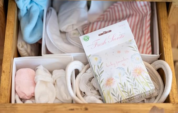 WILLOWBROOK | Fresh Scents Scented Sachet Packet | Baby Powder | Air Freshener - Image 6