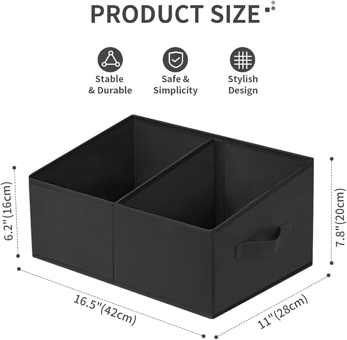DIMJ Closet Storage Bins, 6 Pack Storage Baskets - Image 2
