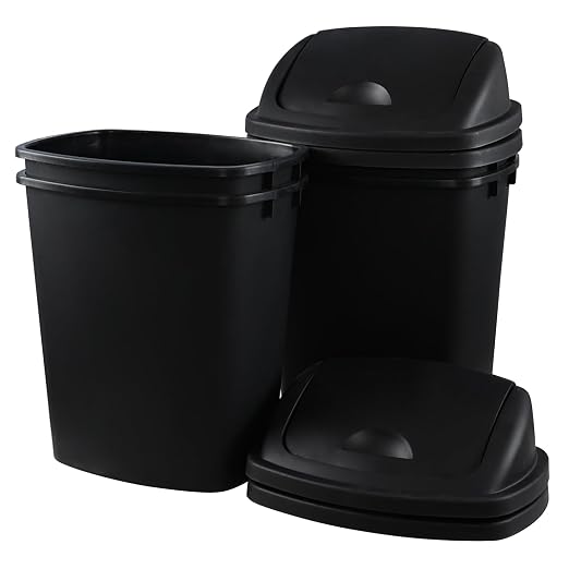 Bringer 10 Gallon Tall Kitchen Trash Can - Image 7