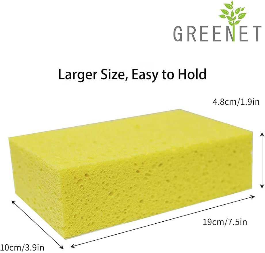 Large Natural Cellulose Cleaning Sponges – Biodegradable, Car & Home - Image 3