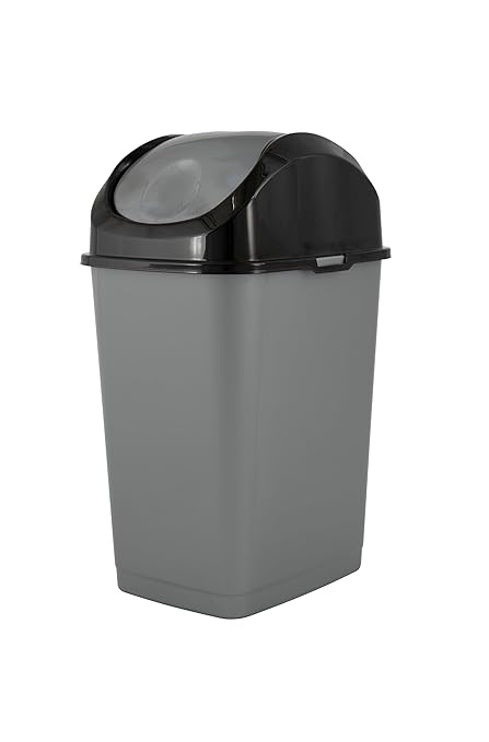 Superio Small 2.5 Gallon Plastic Trash Can by Superio