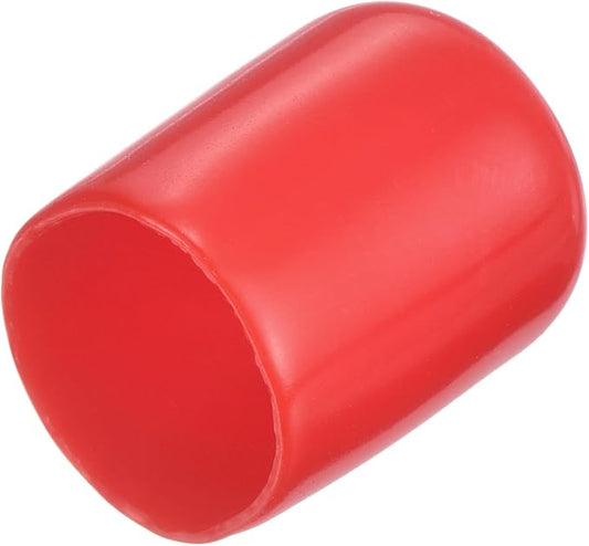 uxcell 20pcs Rubber End Caps 15.5mm ID Vinyl Round Tube Bolt Cap Cover Thread by uxcell