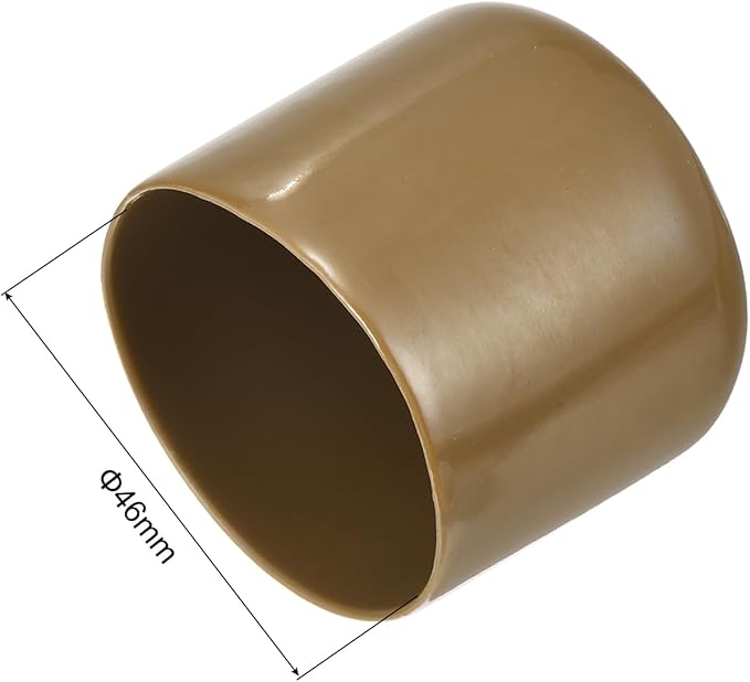 uxcell 20pcs Rubber End Caps 46mm ID Vinyl PVC Round Tube Bolt Cap Cover Screw - Image 3