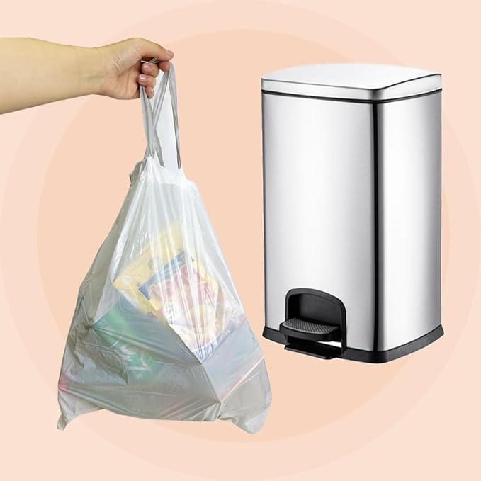 13 Gallon Tall-Kitchen-Garbage Bags Drawstring Trash-Bag - Image 6