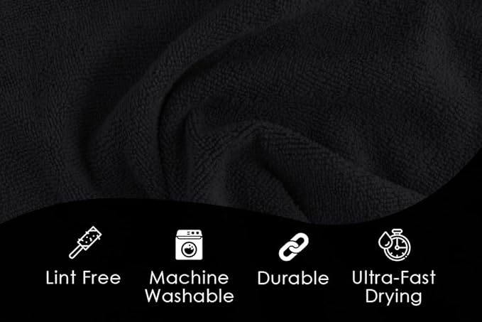 Avalon Towels Microfiber Cleaning Cloths Size 16" x 16", Highly Absorbent - Image 7