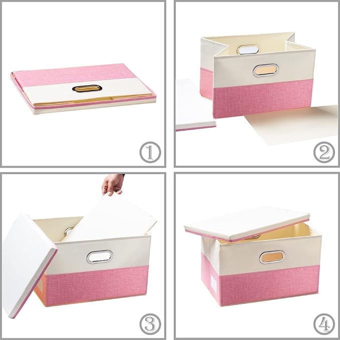 PRANDOM Large Collapsible Storage Bins - Image 5