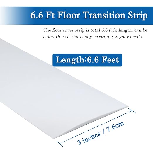Floor Transition Strip Self Adhesive Floor Cover Strips Laminate 3" Wide Vinyl - Image 6