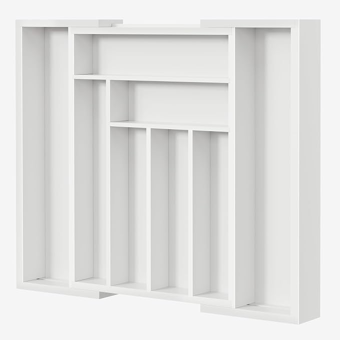 Pipishell Bamboo Expandable Drawer Organizer by Pipishell