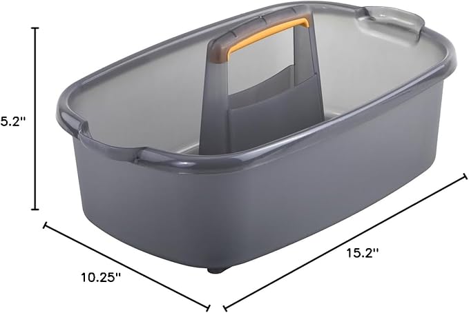 Casabella Plastic Multipurpose Cleaning Storage Caddy - Image 6