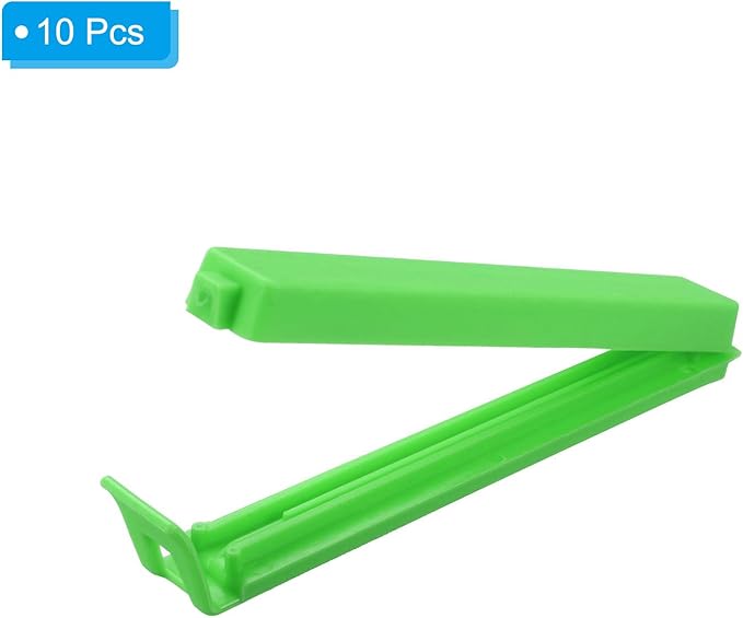 PATIKIL Sealing Clips 4.3 Inch, 10 Pack Reusable Plastic Bag Clip Clamp Sealer - Image 3
