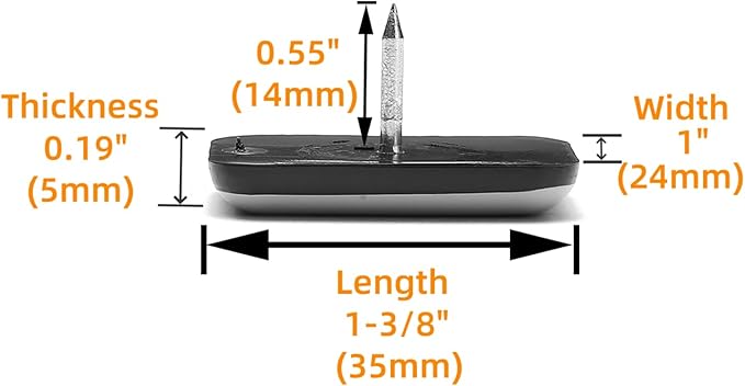 Furniture Sliders-Furnigear Nail in Chair Glides - Image 2