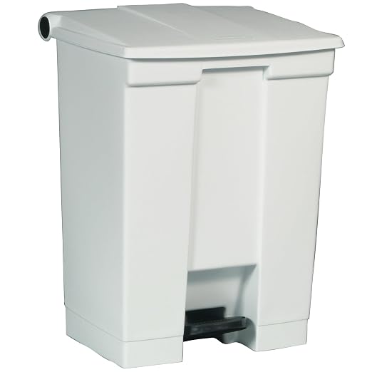 Rubbermaid Commercial Products Legacy Step-On Trash Can, Hands-Free Garbage Can - Image 2
