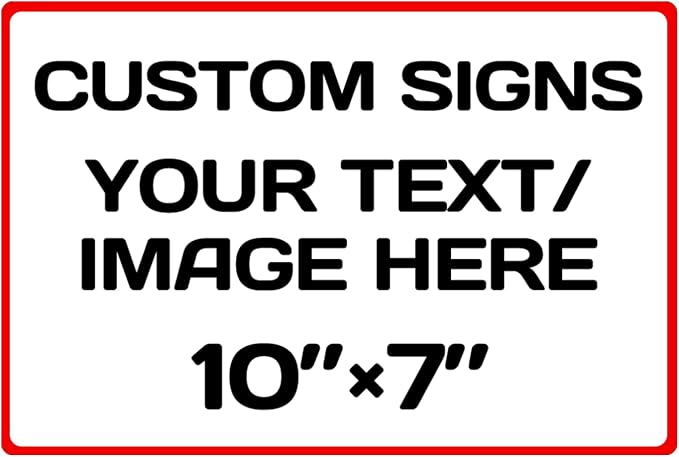 Aluminum Weatherproof Metal Sign by Repaly