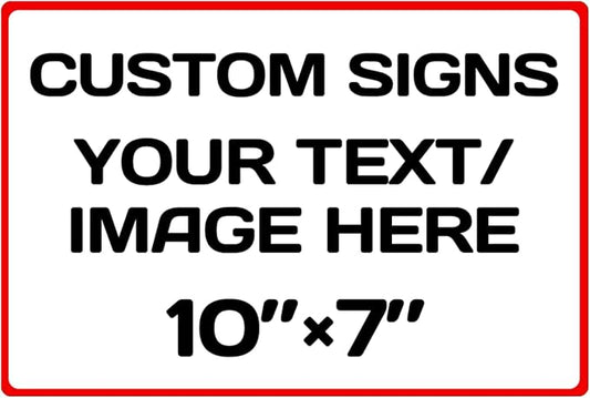 Aluminum Weatherproof Metal Sign by Repaly