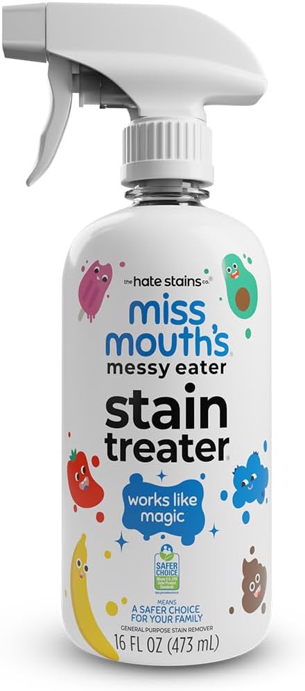 Miss Mouth's Messy Eater Stain Treater Spray - 16oz Stain Remover - Newborn & by TheHateStainsCo