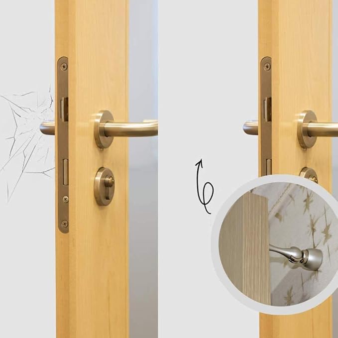 Magnetic Door Stop, Magnetic Door Catch, Door Holder, Door Stops, Wall Mounted - Image 4