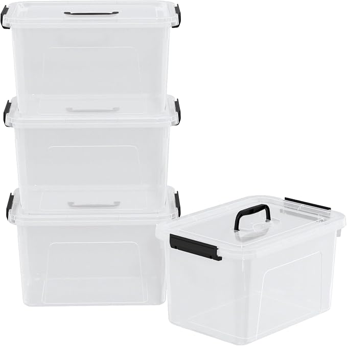18 Quart Plastic Storage Bins - Image 7