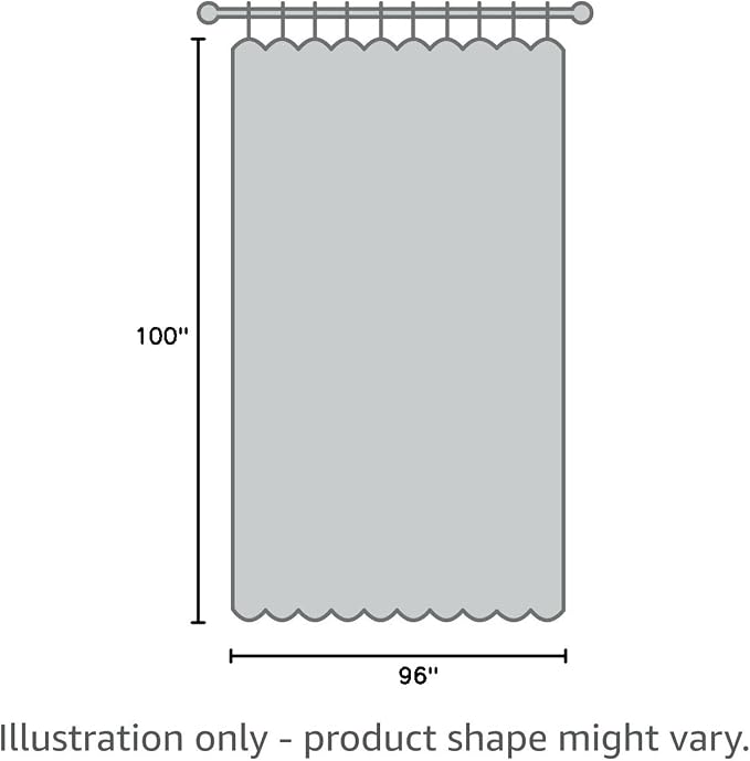Joydeco Blackout Patio Sliding Door Curtains 96 Inches Long, Grommet Privacy - Image 10