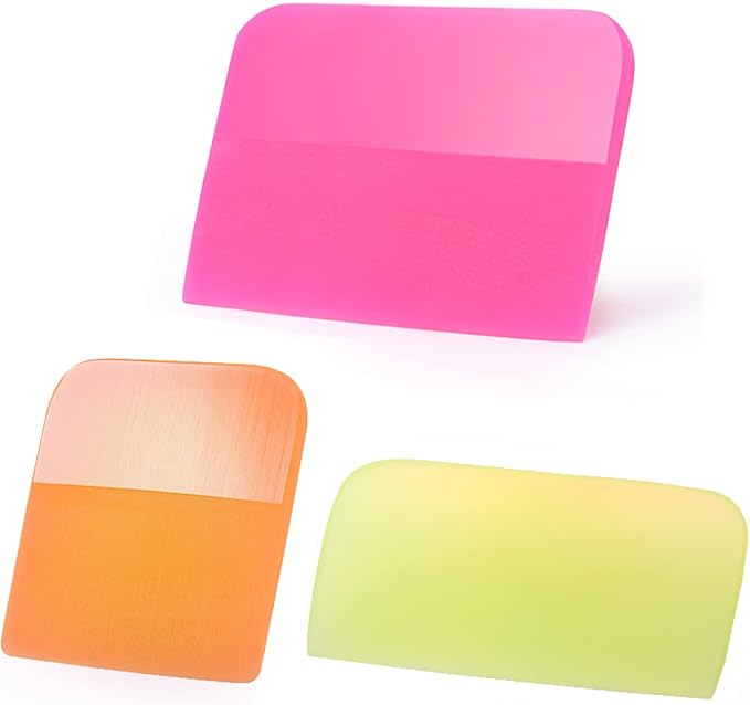 NEWISHTOOL PPF Squeegee for Vinyl, Soft Rubber Scraper PPF Tools, 3IN1 Small by NEWISHTOOL