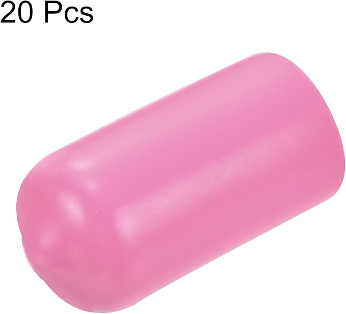 uxcell 20pcs Rubber End Caps 10mm ID Vinyl PVC Round Tube Bolt Cap Cover Screw - Image 2