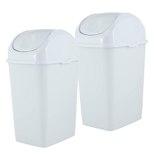 Superio Mini Desktop Trash Can by Superio