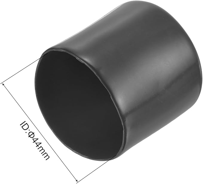 uxcell 20pcs Rubber End Caps 44mm ID Vinyl Round Tube Bolt Cap Cover Thread - Image 3