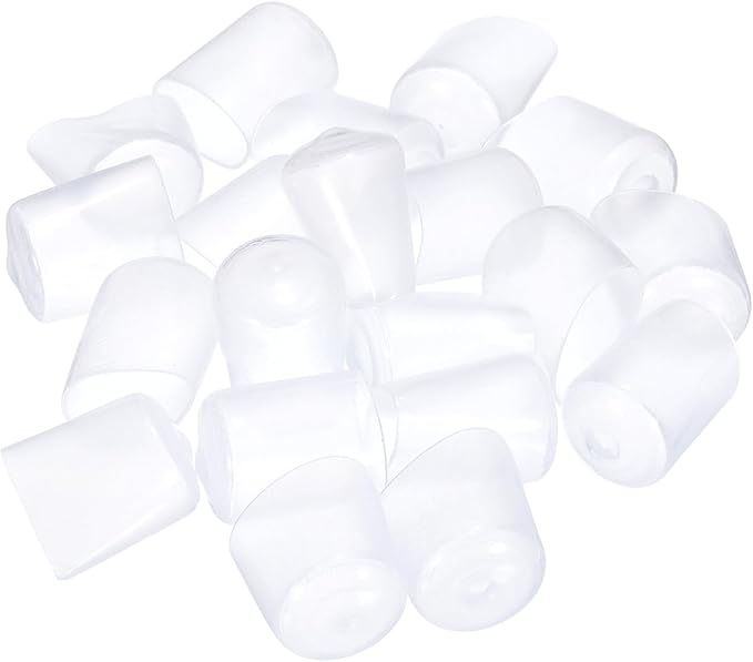uxcell 20pcs Rubber End Caps 19mm ID Vinyl PVC Round Tube Bolt Cap Cover Screw - Image 4