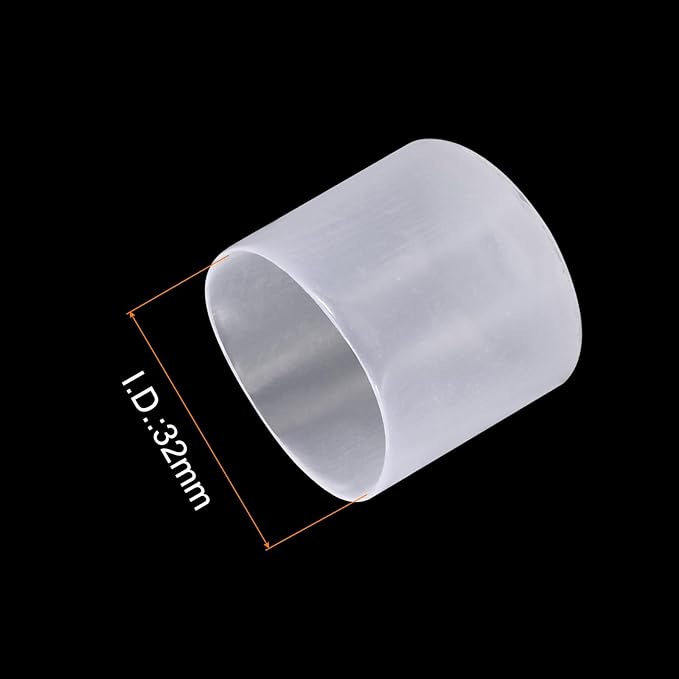 uxcell 20pcs Rubber End Caps 32mm ID Vinyl PVC Round Tube Bolt Cap Cover Screw - Image 3