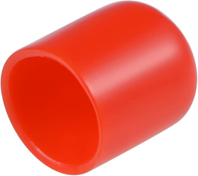 uxcell 20pcs Rubber End Caps 19mm ID Vinyl Round Tube Bolt Cap Cover Thread by uxcell