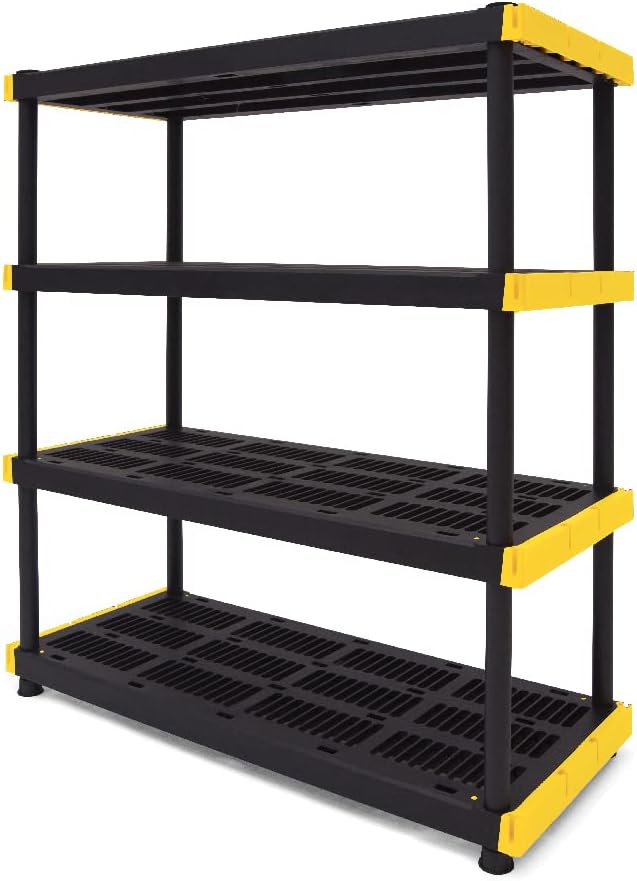 CX Black & Yellow, Shelving Unit and Heavy Duty Storage Containers, Extremely - Image 3