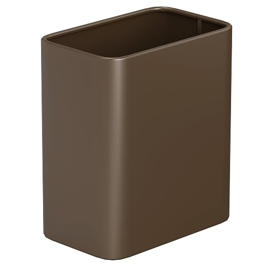 Cesun Small Bathroom Trash Can, 2.1 Gallons, Stainless Steel, Home Office by Cesun