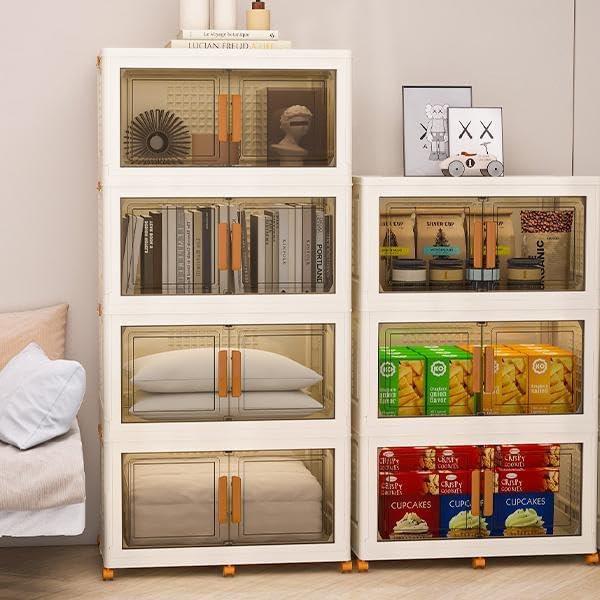 Plastic Stackable Storage Bins - Image 7