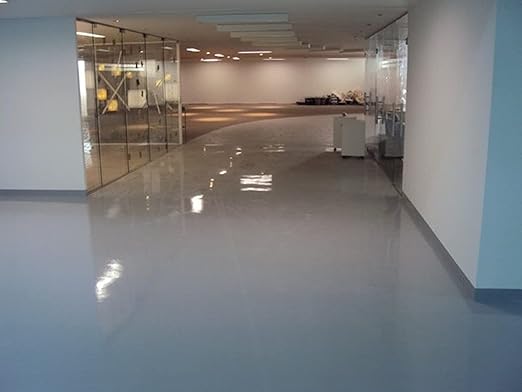 Dove Gray Epoxy Resin Coating 100% Solids, High Gloss - Image 3