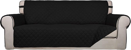 PureFit Reversible Quilted Sofa Cover, Water Resistant Slipcover Furniture by PureFit