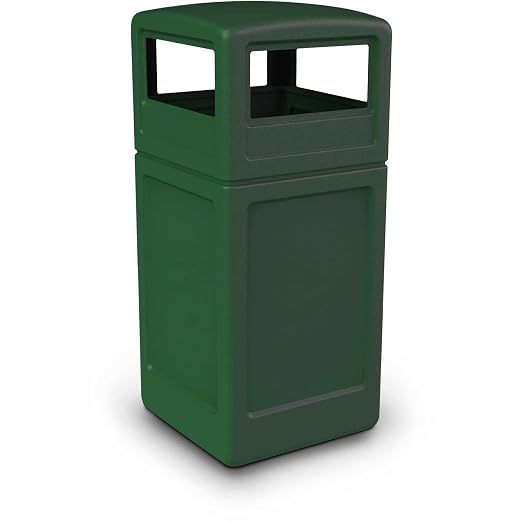 Commercial Zone-73295399 PolyTec 42 Gallon Square Waste Container - Image 3